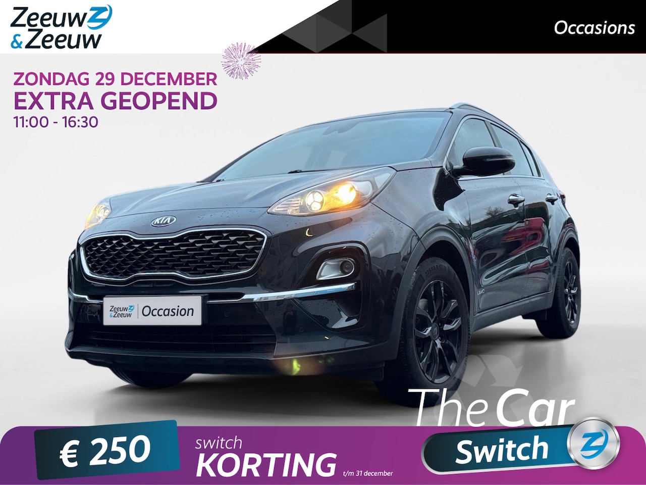 Kia Sportage - 1.6 T-GDI 4WD DynamicLine | Automaat | Stoelverwarming | Trekhaak - AutoWereld.nl