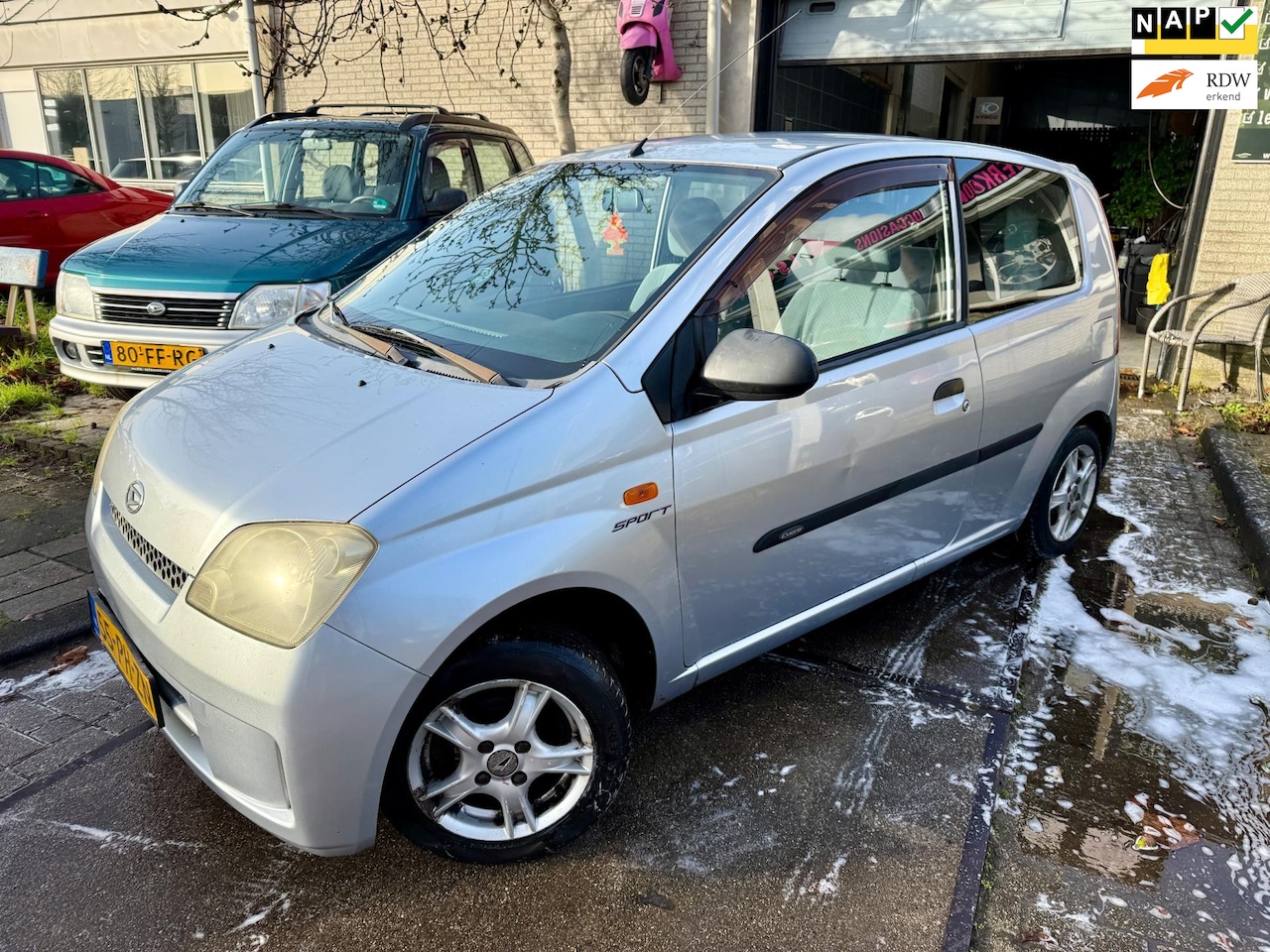 Daihatsu Cuore - 1.0-12V Tokyo Apk|Stuurbekrachtiging|L.M velg - AutoWereld.nl