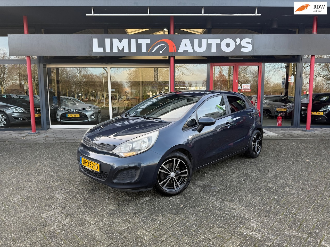 Kia Rio - 1.2 CVVT Airco/Cruise/El.ramen/Carplay/Lmv/5drs/Apk - AutoWereld.nl