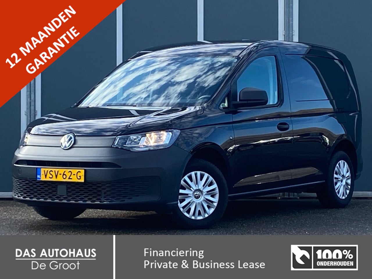 Volkswagen Caddy Cargo - 2.0 TDI | Airco | Cruise | APP Connect | Trekhaak - AutoWereld.nl