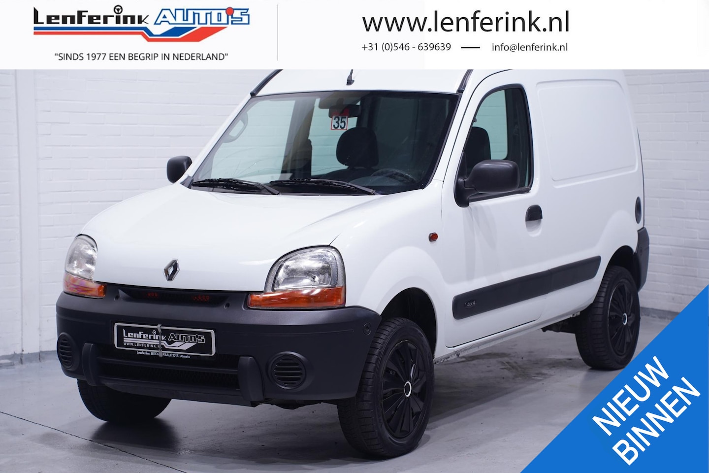 Renault Kangoo Express - 1.6-16V Grand Confort 4x4 Trekhaak  Uniek 4 x 4 - AutoWereld.nl