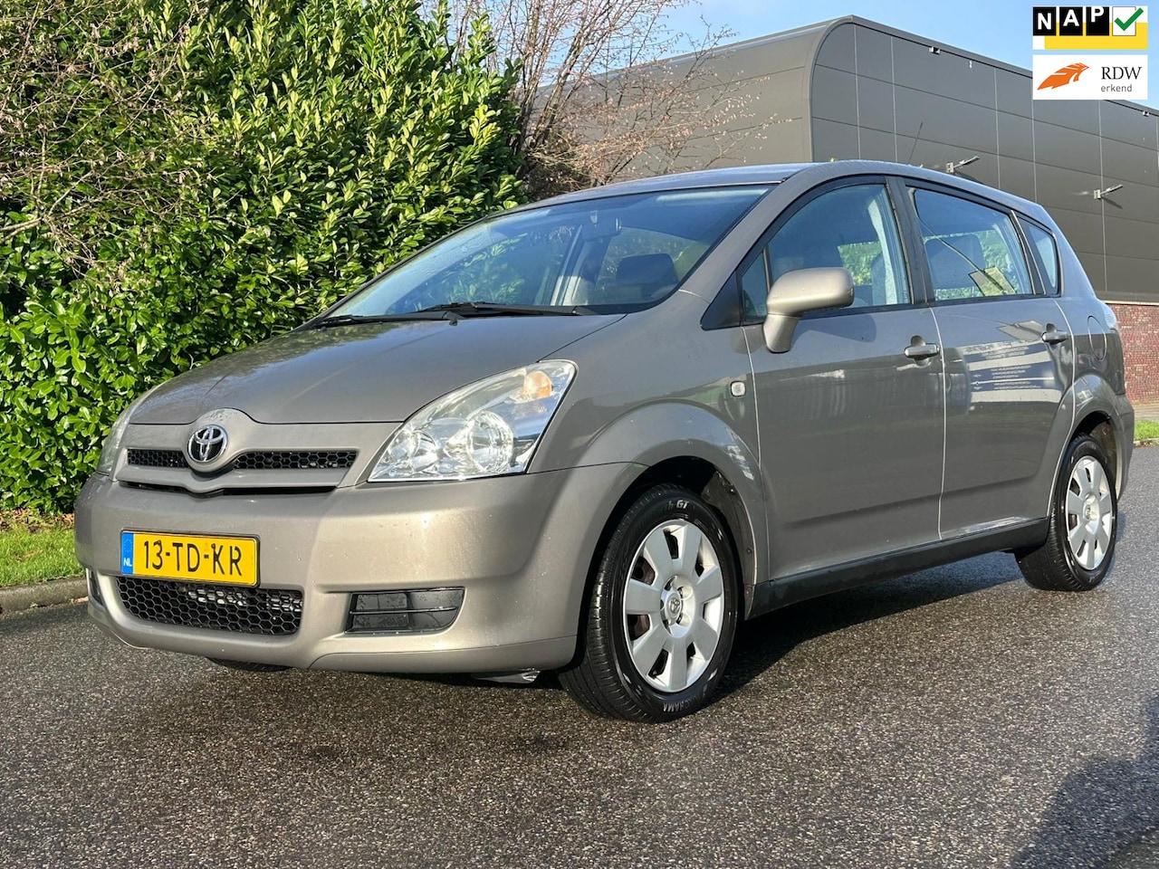 Toyota Corolla Verso - 1.6 VVT-i Terra 1e Eigenaar*Airco*Trekhaak*Dealer onderhouden*14-11-2025 APK* - AutoWereld.nl