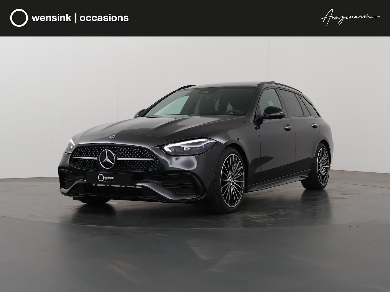 Mercedes-Benz C-klasse Estate - 180 AMG NIGHT | Panorama-schuifdak | 19" AMG-velgen | Memory stoelen | 360-camera | DIGITA - AutoWereld.nl