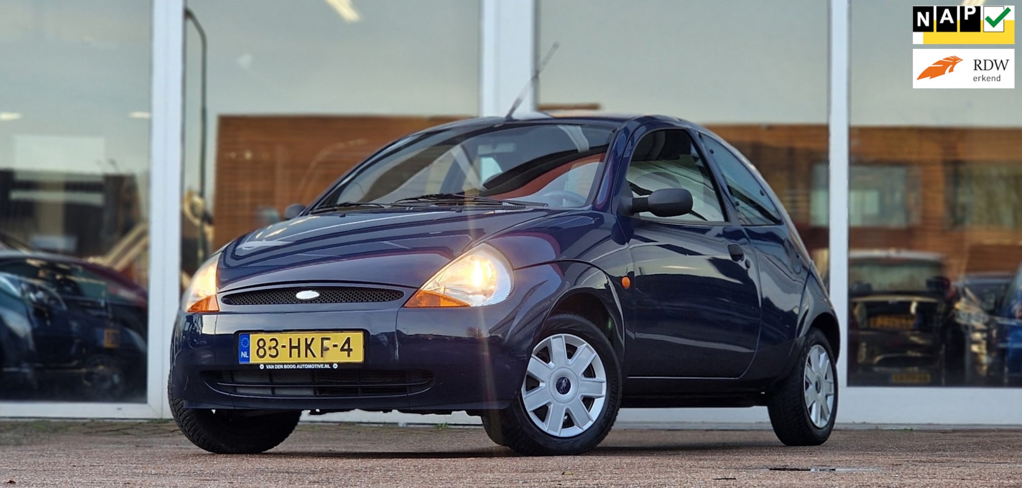 Ford Ka - 1.3i Cool & Sound 2e Eigenaar Airco APK 30-01-2026 Garantie - AutoWereld.nl