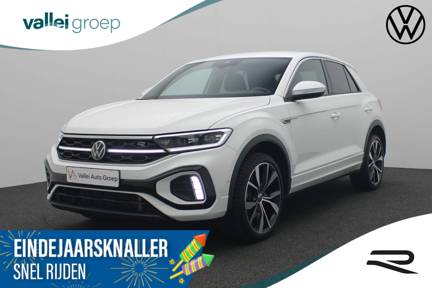 Volkswagen T-Roc - 1.5 TSI 150PK DSG R-Line Business | IQ Light | Keyless | 19 inch | Camera | ACC | Apple Ca - AutoWereld.nl