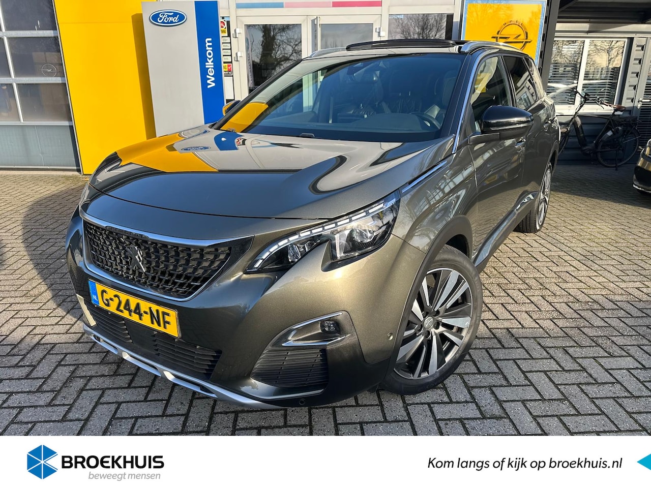 Peugeot 5008 - 1.2 Turbo 130PK GT-Line 7-PERS. AUTOMAAT | ELEKTR. PANORAMA DAK| LEDER| STOELVERWARMING\MA - AutoWereld.nl