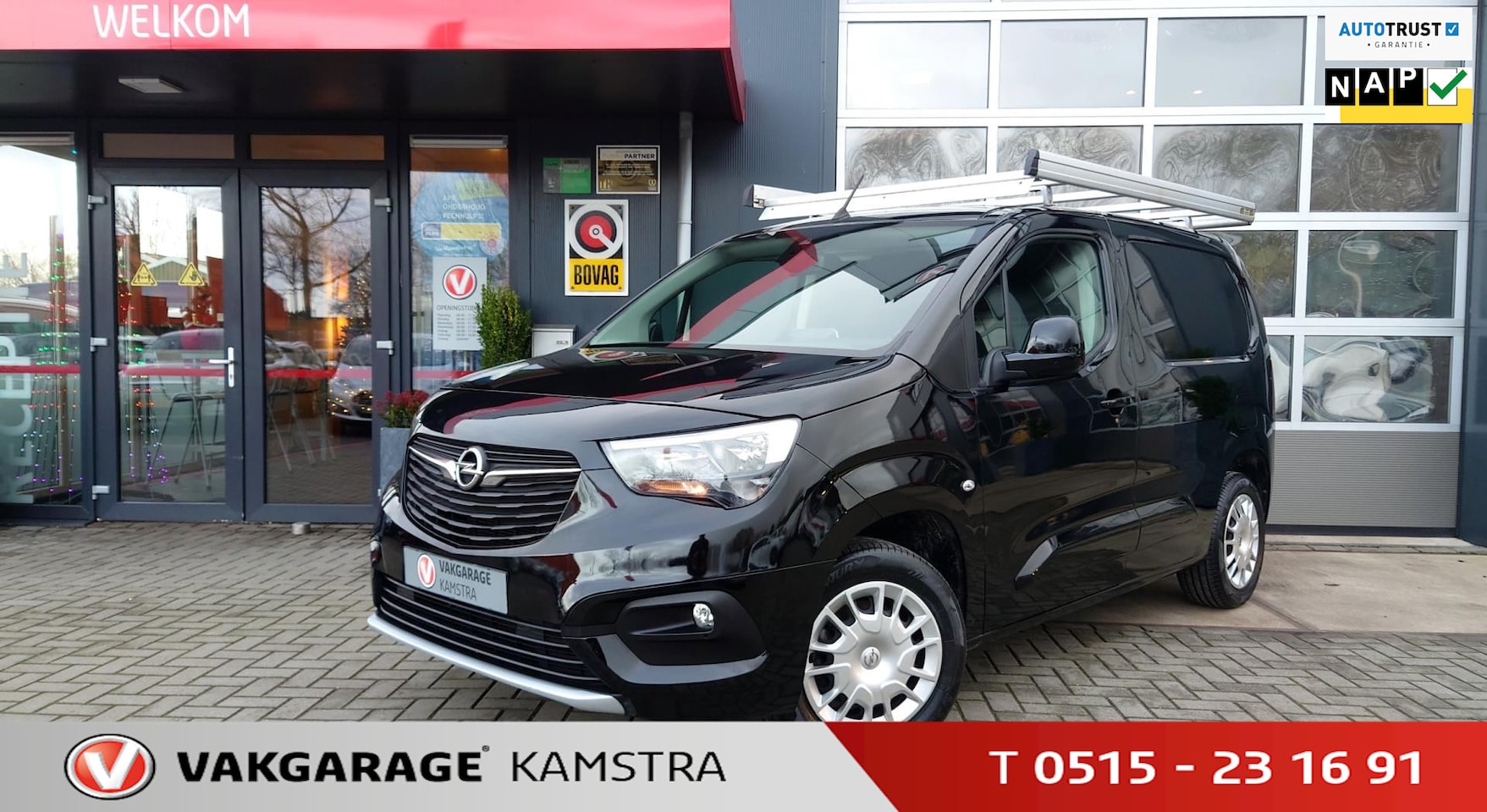 Opel Combo - 1.5D L1H1 Edition NAP Automaat Airco/Cruise/Navi - AutoWereld.nl