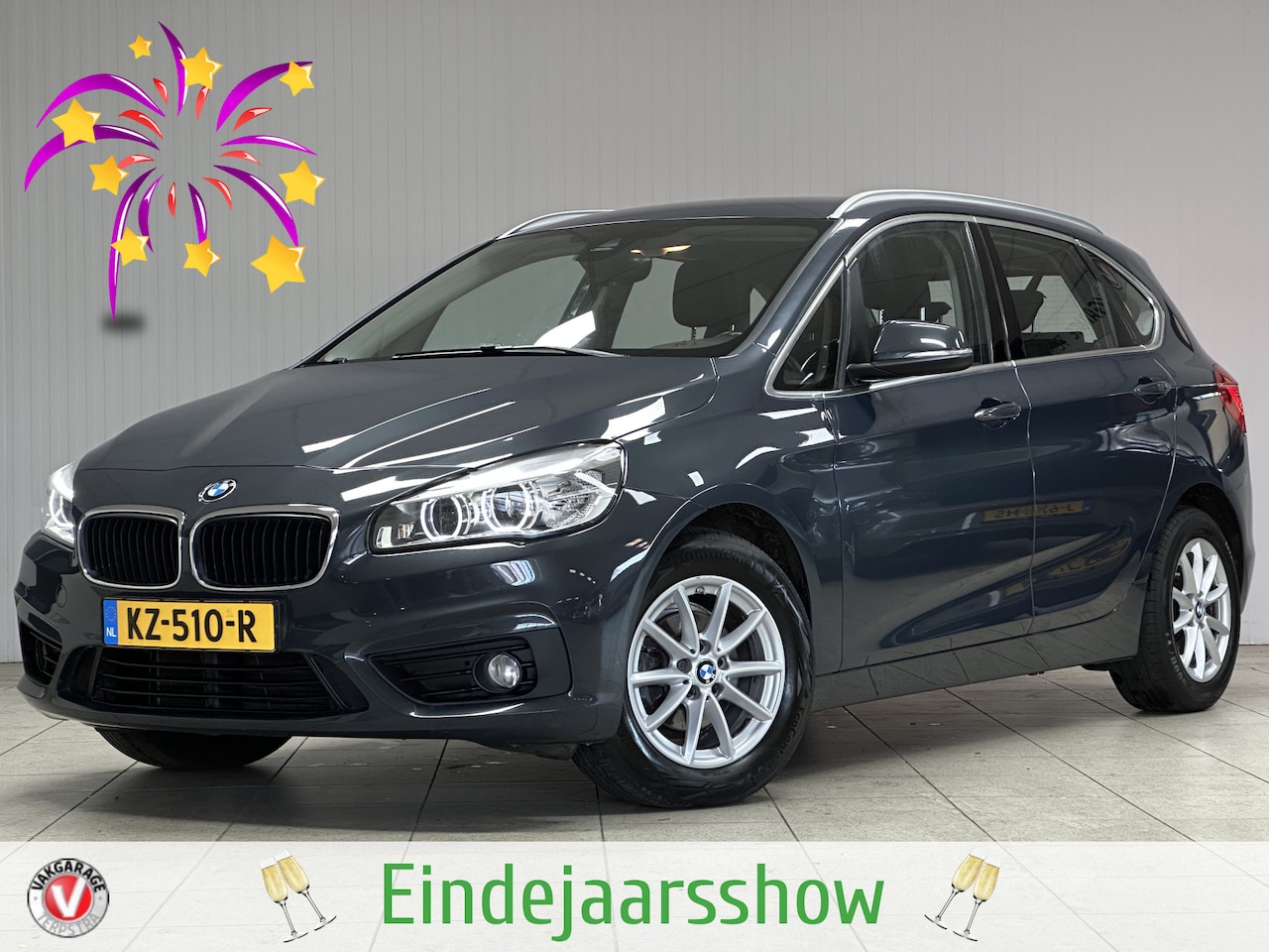 BMW 2-serie Active Tourer - 214d Centennial Executive/ Trekhaak/ Bi-Xenon/ Sportstoelen/ Keyless-GO/ Navi/ Clima/ Crui - AutoWereld.nl