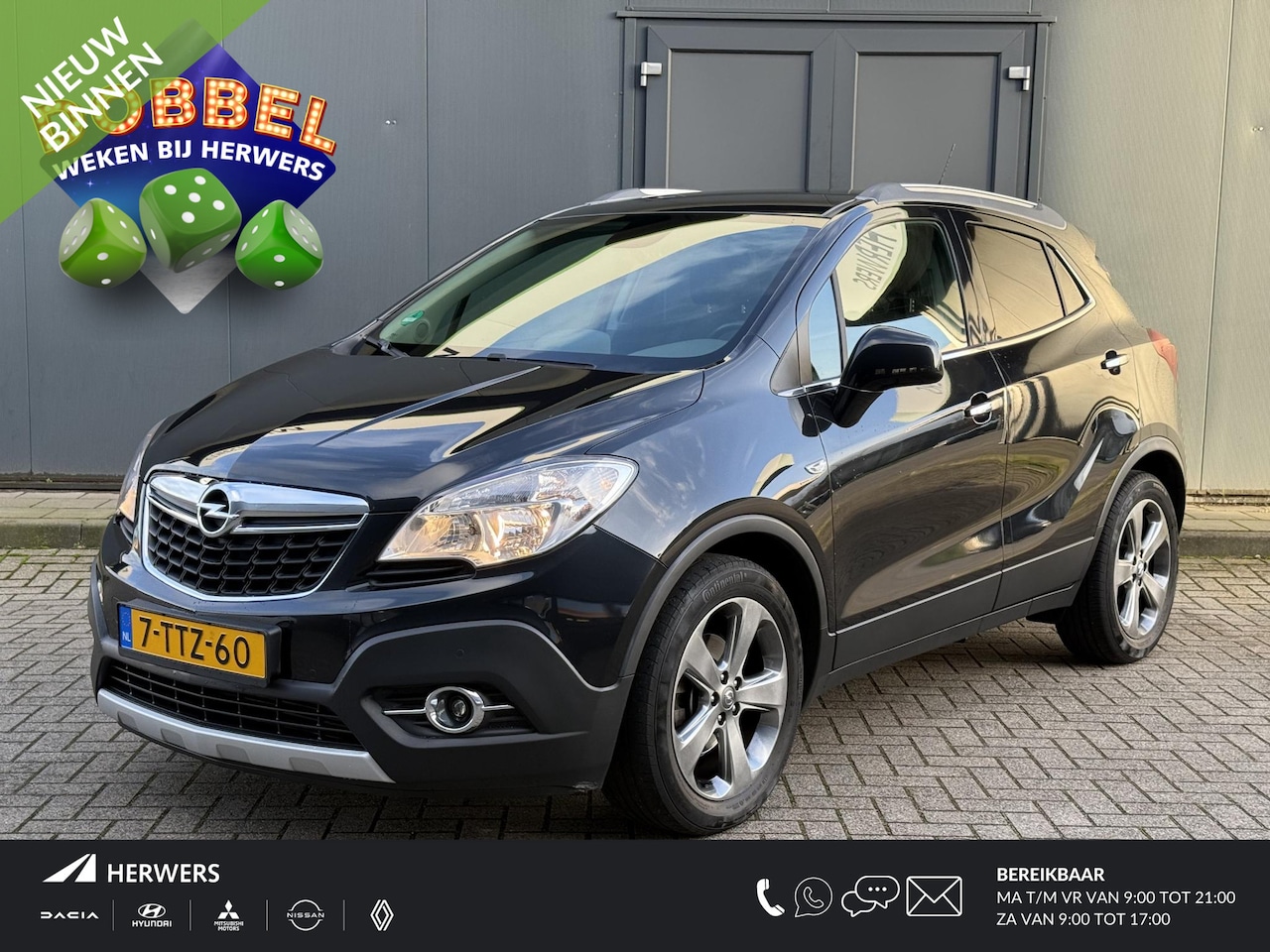 Opel Mokka - 1.4 T Cosmo / Trekhaak ( 1200 kg trekgewicht) / Achteruitrijcamera / Cruise Control / Navi - AutoWereld.nl