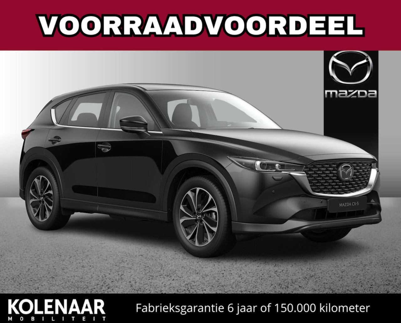 Mazda CX-5 - Automaat 2.0 e-Sky-G 165 Exclusive-Line /€6025,- BPM-VOORRAADVOORDEEL/Direct leverbaar!/Bl - AutoWereld.nl