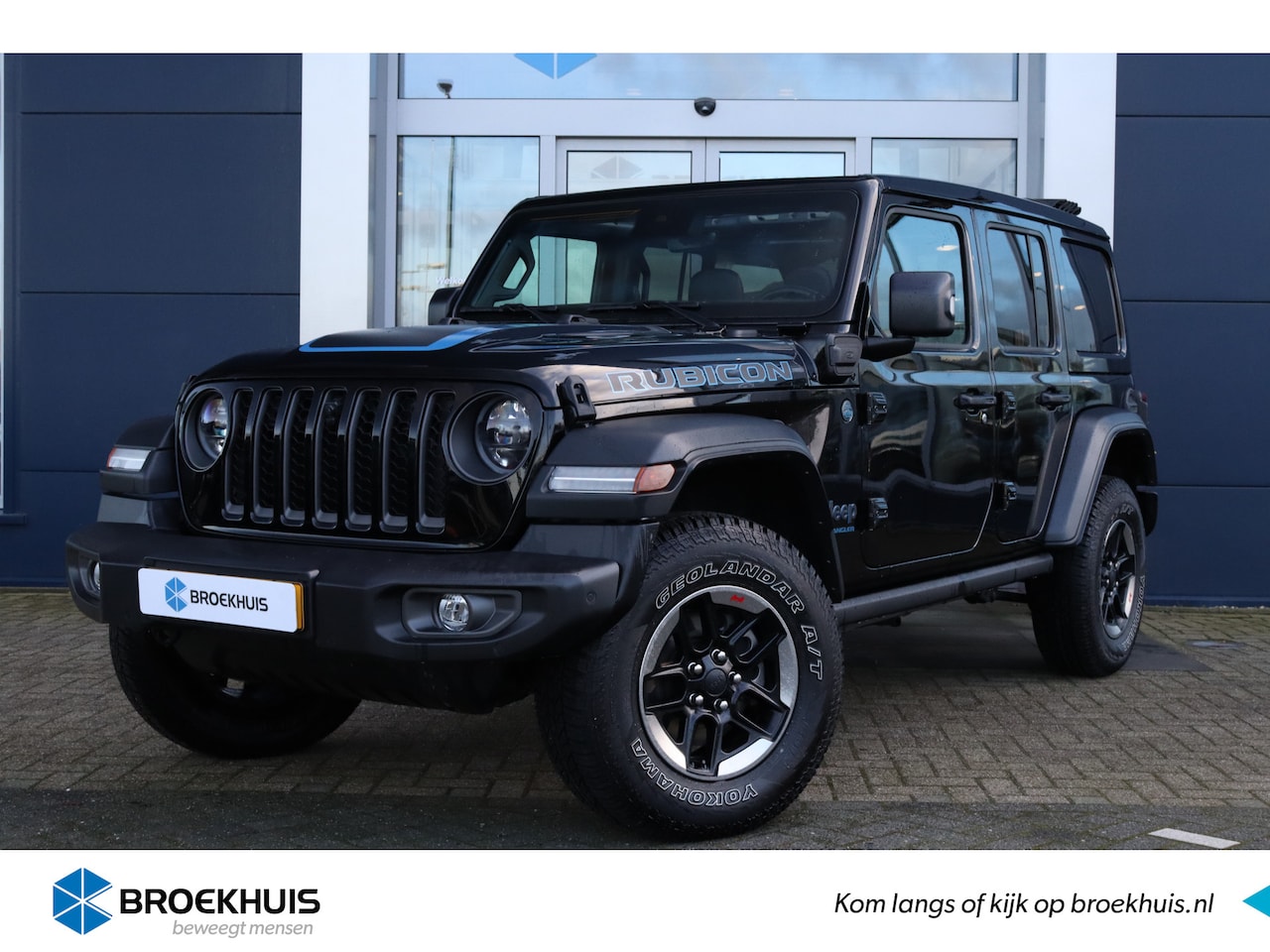 Jeep Wrangler - 2.0T 4XE 380-PK Rubicon | Skyview | Camera V/A | ACC | Stuur + Stoelverwarming | Alpine | - AutoWereld.nl