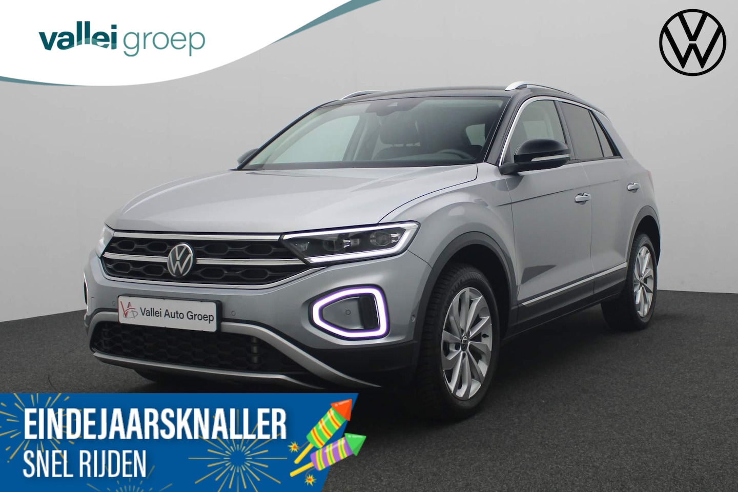 Volkswagen T-Roc - 1.5 TSI 150PK DSG Style | LED | Parkeersensoren | Trekhaak | Stoelverwarming | 17 inch - AutoWereld.nl