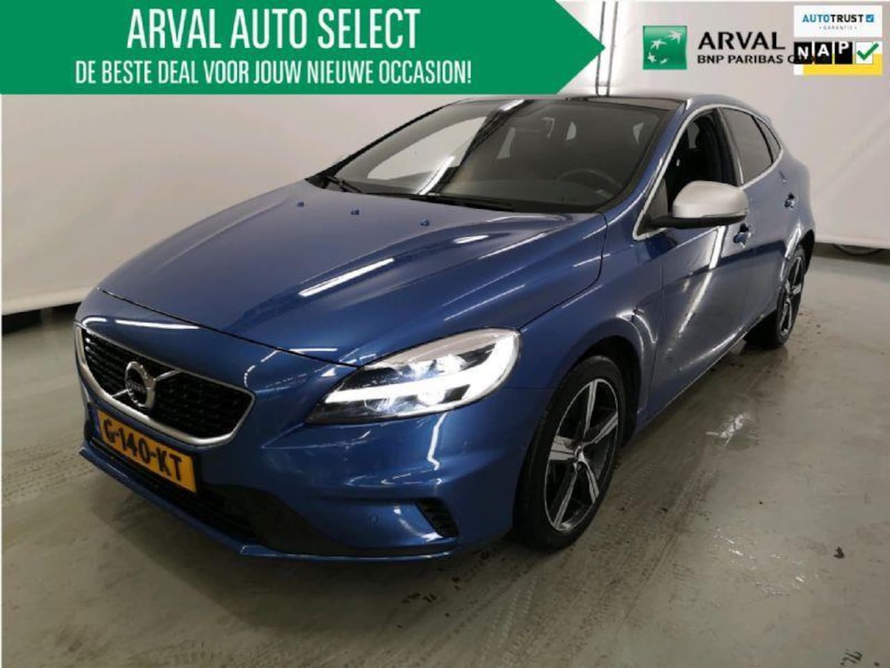 Volvo V40 - 1.5 T3 152pk Polar+ Sport | Leer | Stoelverwarming | Navi | PDC | Full LED |1ste eigenaar - AutoWereld.nl