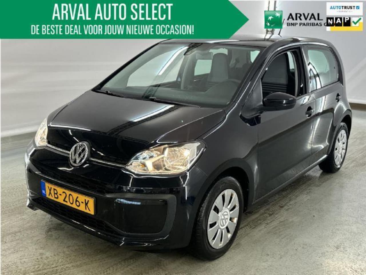 Volkswagen Up! - 1.0 BMT 60pk Move up! | Airco | 5-deurs | DAB-radio | Navi via VW App - AutoWereld.nl