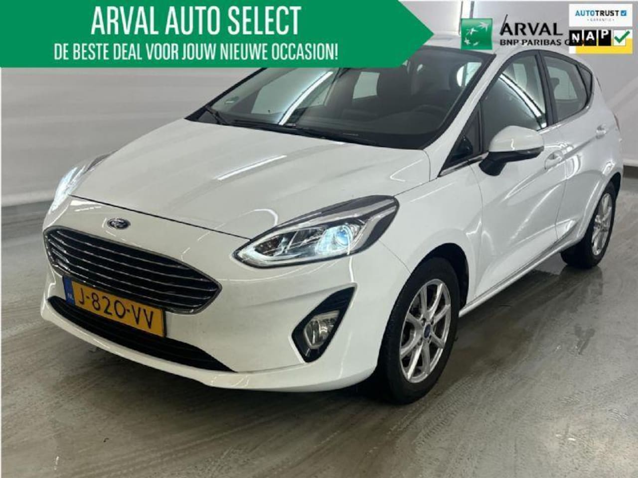 Ford Fiesta - 1.0 EcoBoost 95pk Titanium | PDC | Navi | LED | Cruise | 1ste Eigenaar - AutoWereld.nl