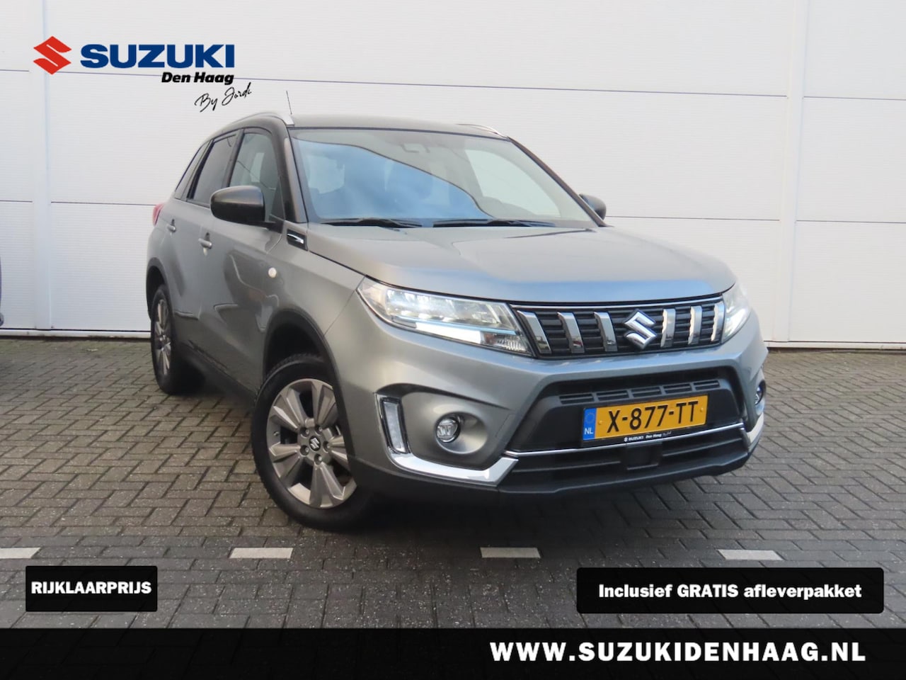 Suzuki Vitara - 1.5 Hybrid Select /Automaat/ Navigatie / Cruise Controle / Climate Controle - AutoWereld.nl