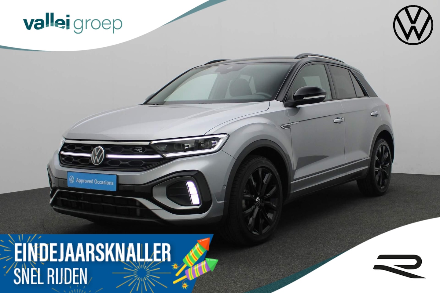 Volkswagen T-Roc - 1.5 TSI 150PK DSG R-Line | Camera | Stoelverwarming | Navi | ACC | Keyless | Massage | Spo - AutoWereld.nl