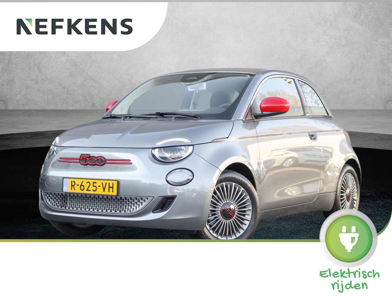 Fiat 500e - RED 42 kWh 3-fase (Direct rijden/Climate/LMV/AppleCarPlay) - AutoWereld.nl