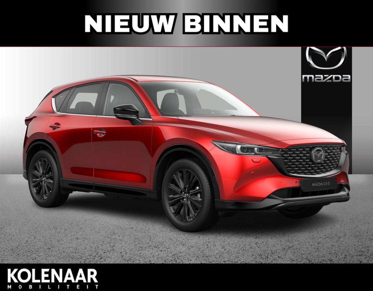 Mazda CX-5 - Automaat 2.0 e-Sky-G 165 Homura /€6505,- BPM-VOORRAADVOORDEEL/Direct leverbaar! - AutoWereld.nl