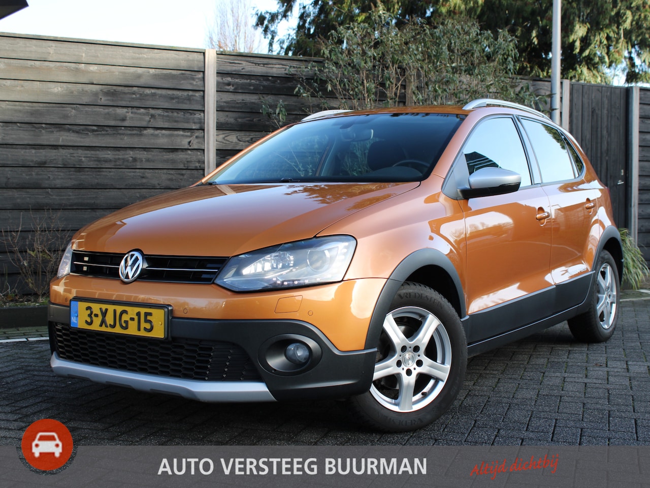 Volkswagen Polo - 1.2 TSI 90PK Cross DSG Automaat Navigatie, Parkeerhulp Voor & Achter, Xenon Koplampen, Gro - AutoWereld.nl