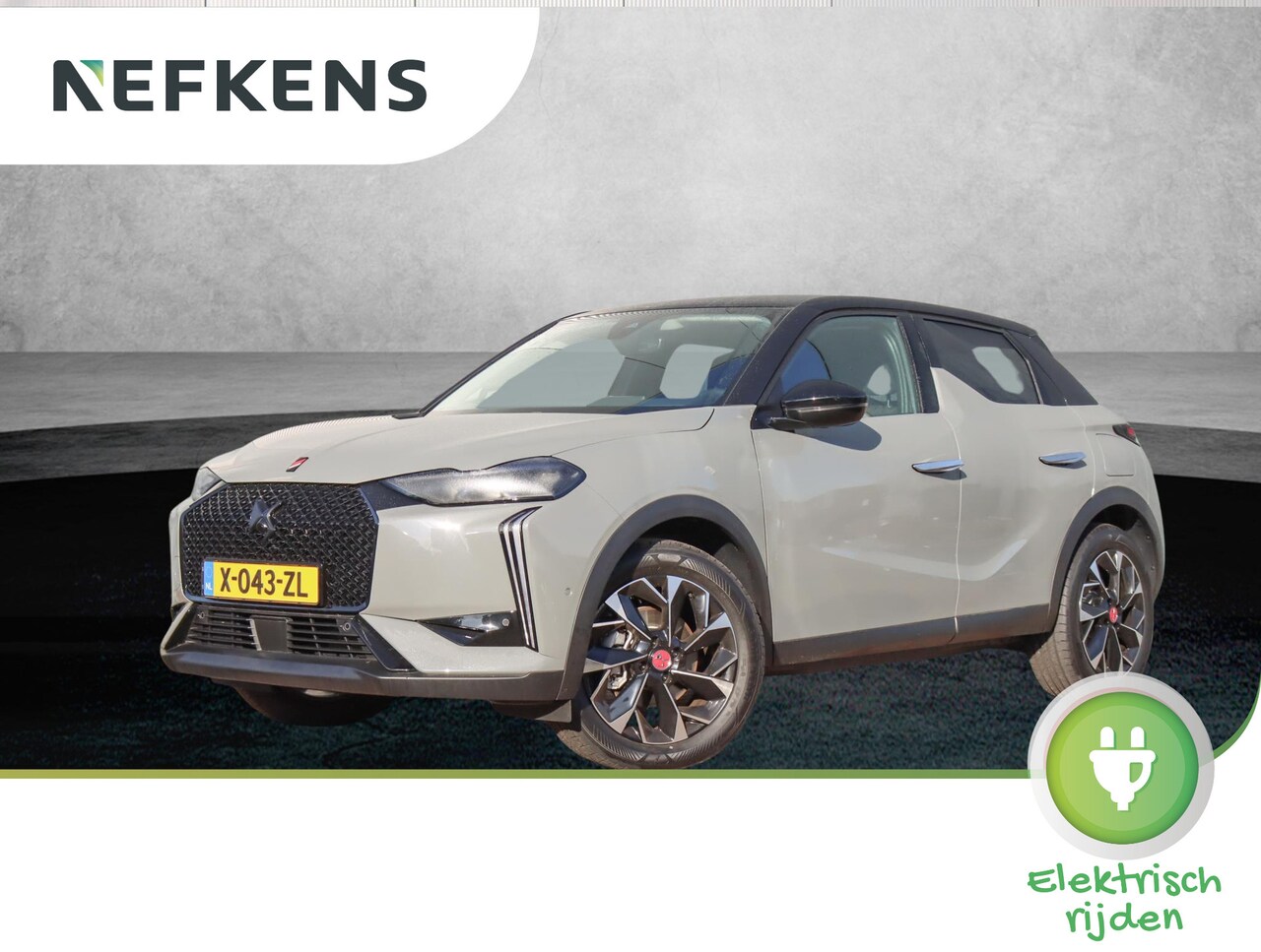 DS 3 - E-Tense Esprit De Voyage 54 kWh E-Tense Esprit De Voyage 54 kWh (Direct rijden/TwoTone/Camera/Keyless/LED/Warmtepomp) - AutoWereld.nl