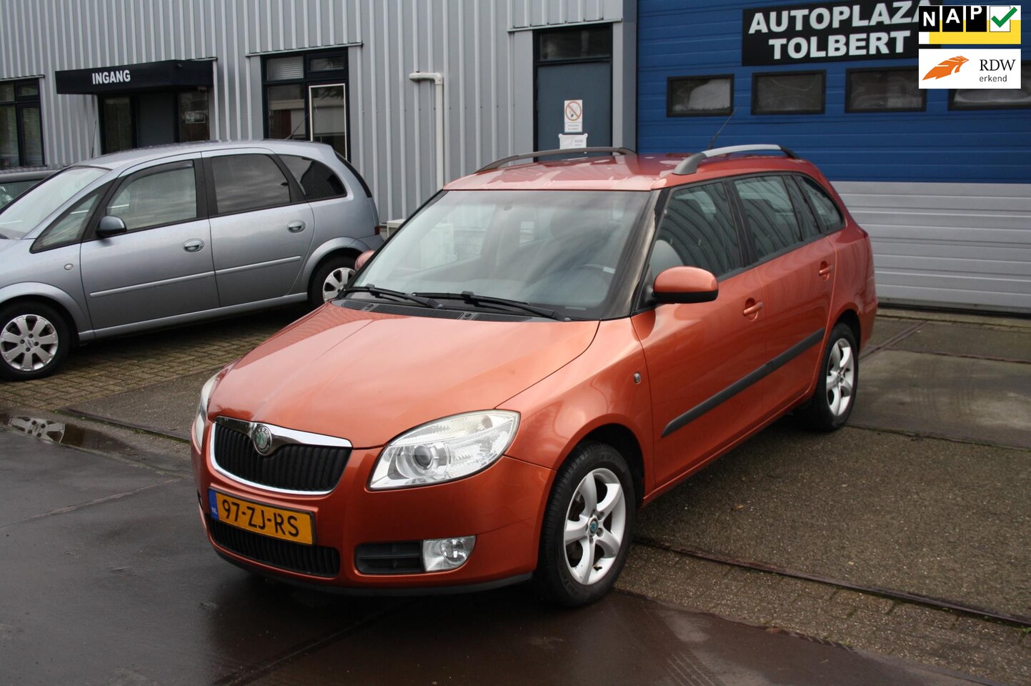 Skoda Fabia Combi - 1.4-16V Sport BJ'08 AIRCO CRUISE - AutoWereld.nl