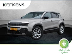 Jeep Avenger - Longitude 54kWh 3-fase (DIRECT rijden/AppleCarPlay/Climate/Camera/Widescreen/Keyless/LED/L