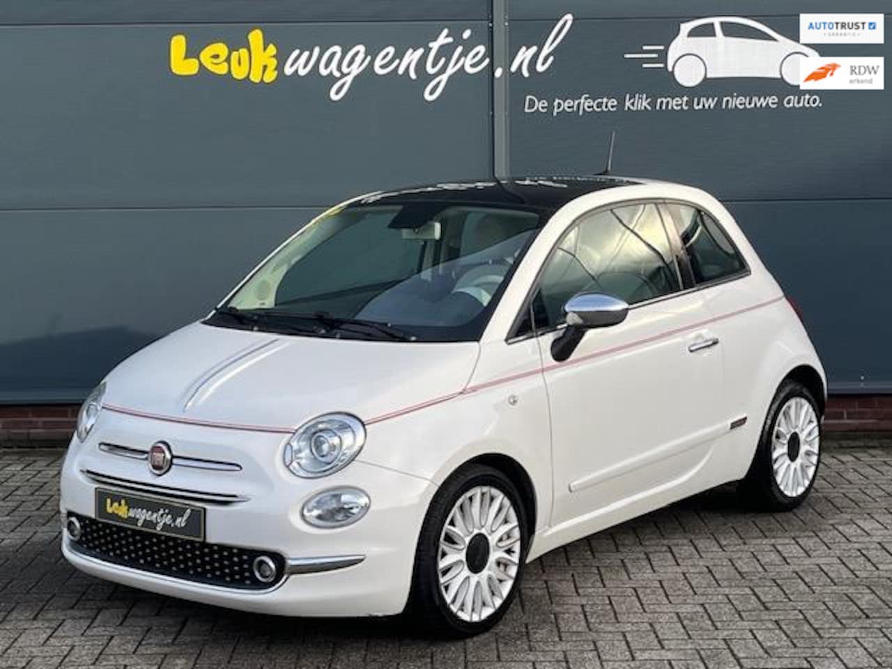 Fiat 500 - 0.9 TwinAir Turbo Dolcevita *leer *carplay *climate - AutoWereld.nl