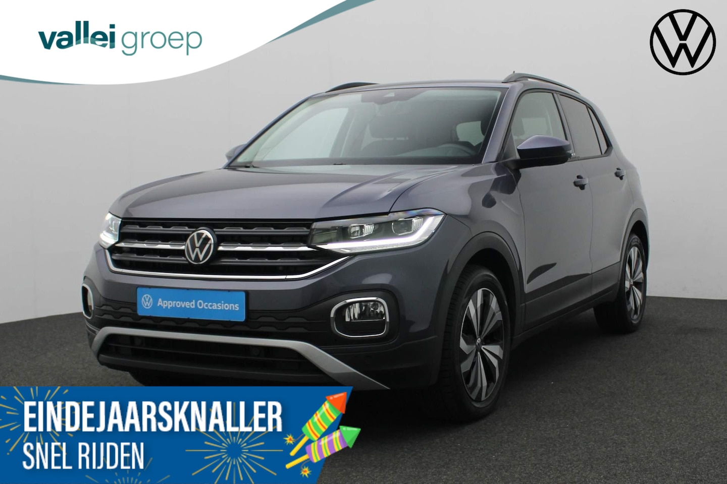 Volkswagen T-Cross - 1.0 TSI 110PK DSG Active | Navi Discover Pro | Camera | LED | ACC | 17 inch - AutoWereld.nl