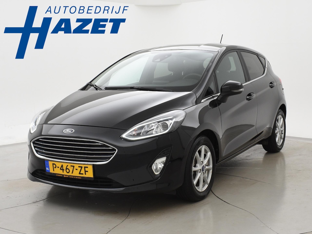 Ford Fiesta - 1.0 125 PK E.B. HYBRID TITANIUM *13.123 KM!* STOEL/STUURWIELVERW. | LED | APPLE CARPLAY | - AutoWereld.nl