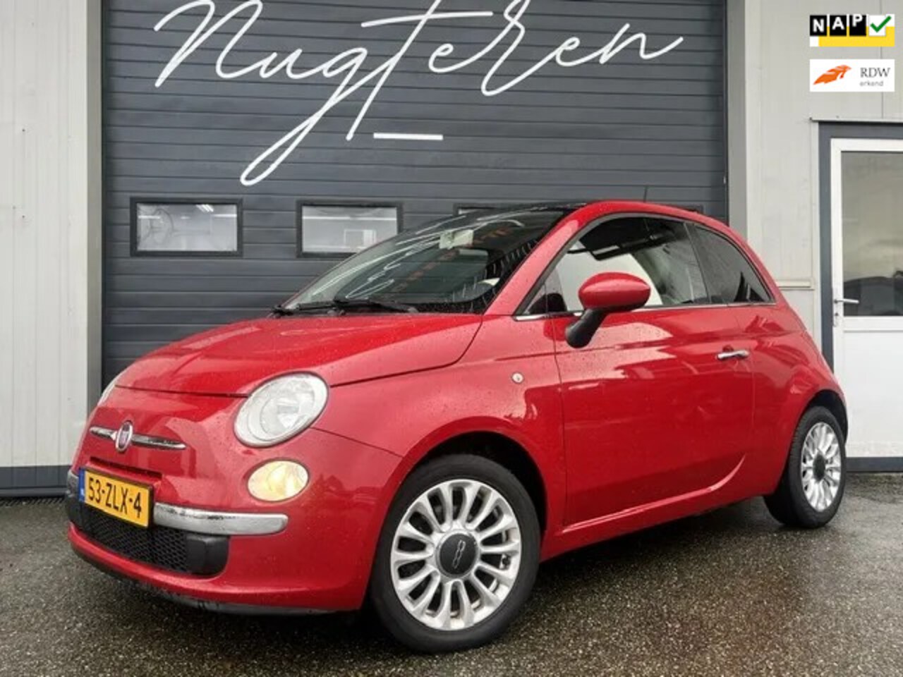 Fiat 500 - 0.9 TwinAir Lounge+Panoramadak+Airco - AutoWereld.nl