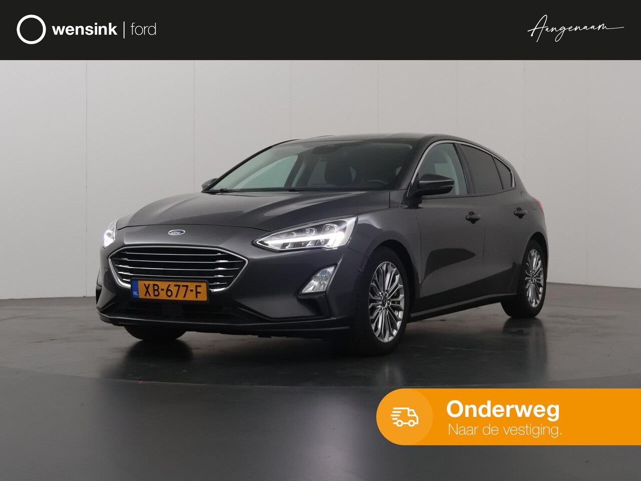 Ford Focus - 1.0 EcoBoost Titanium Business | Trekhaak | Navigatie | Koplamp Led |  Parkeercamera | B&O - AutoWereld.nl