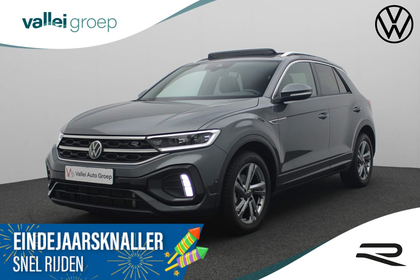 Volkswagen T-Roc - 1.5 TSI 150PK DSG R-Line Business | Pano | Stoelverwarming | Navi | Camera | Sportonderste - AutoWereld.nl