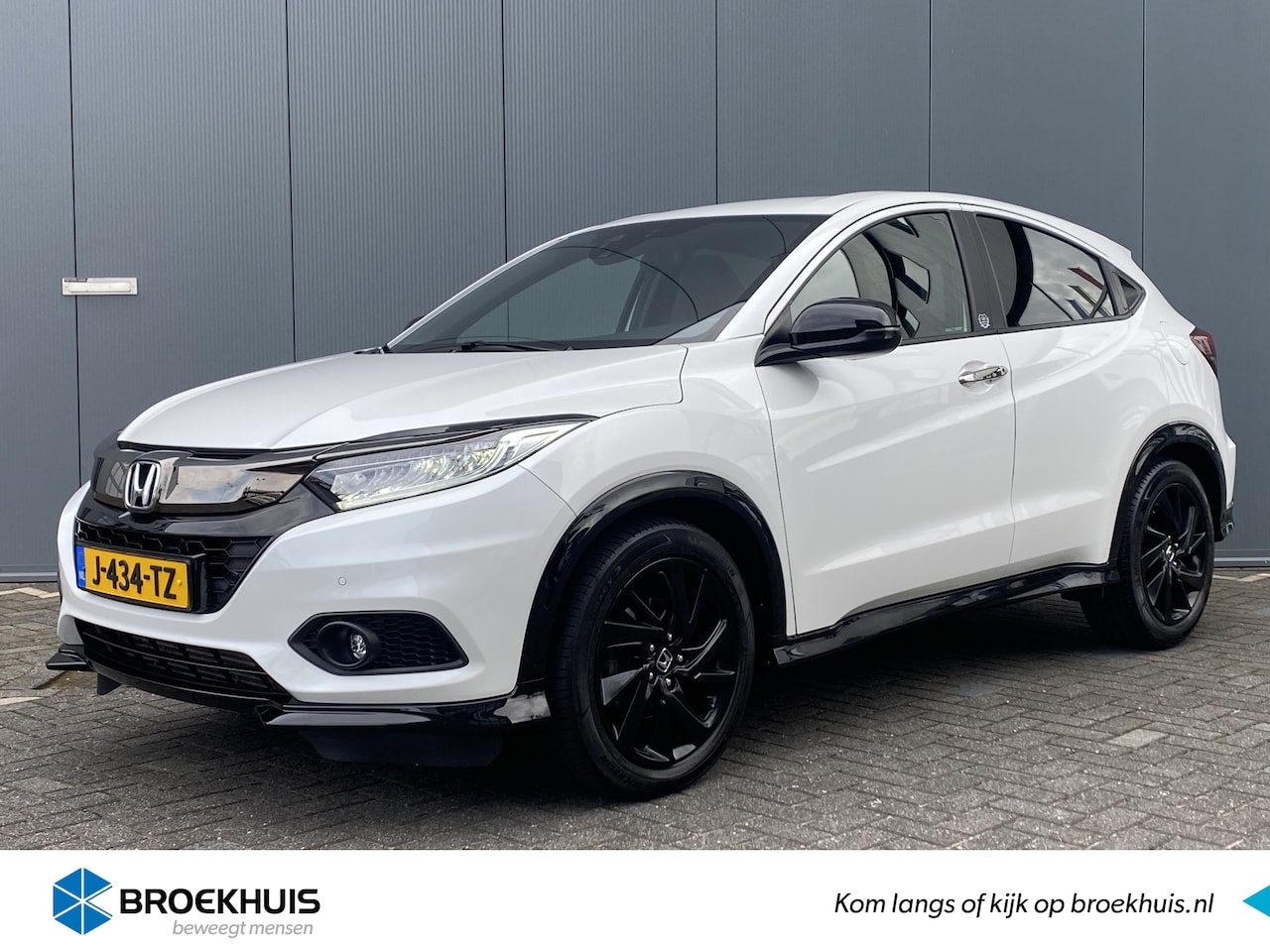 Honda HR-V - 1.5 i-VTEC 184pk Turbo Sport | Leder | Climate | Camera | Trekhaak | Navigatie | Full - Le - AutoWereld.nl