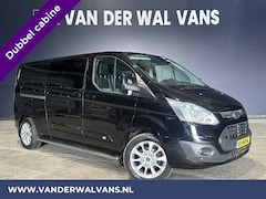 Ford Transit Custom - 2.2 TDCI 155pk L2H1 Dubbele Cabine Airco | 6-Zits | Camera | Navigatie | 2800kg Trekhaak C