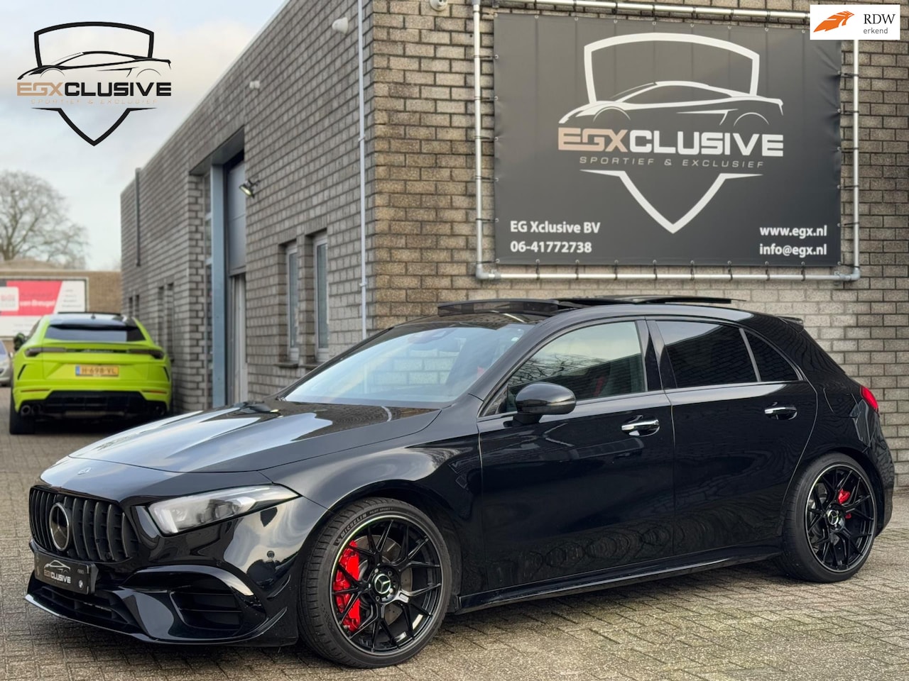 Mercedes-Benz A-klasse - AMG 45 S 4MATIC+ Pano/Schaal/Memory/Burmester - AutoWereld.nl