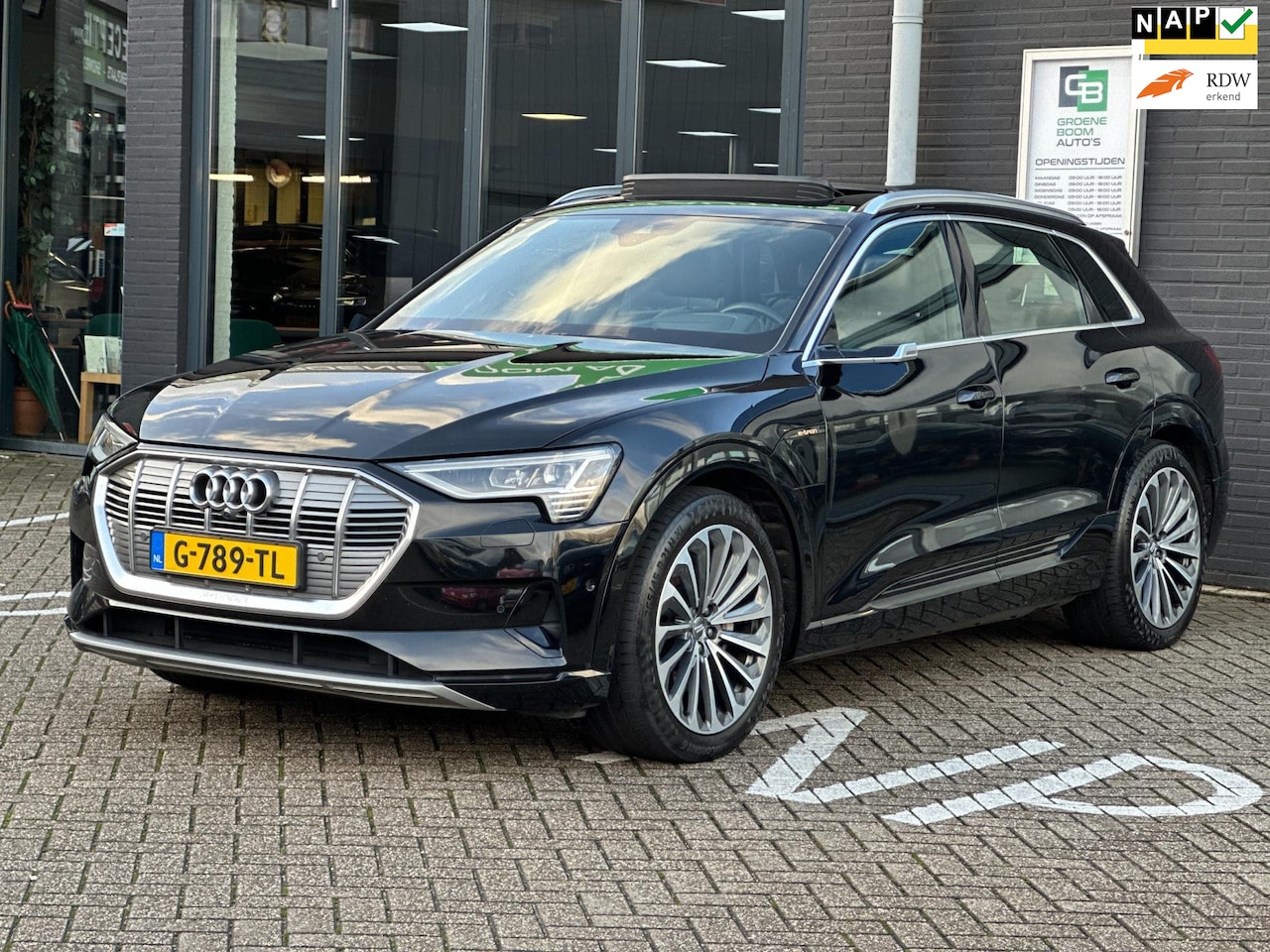 Audi e-tron - E-tron 55 quattro advanced 95 kWh/PANO-DAK/CAMERA/NL-AUTO NAP!! - AutoWereld.nl