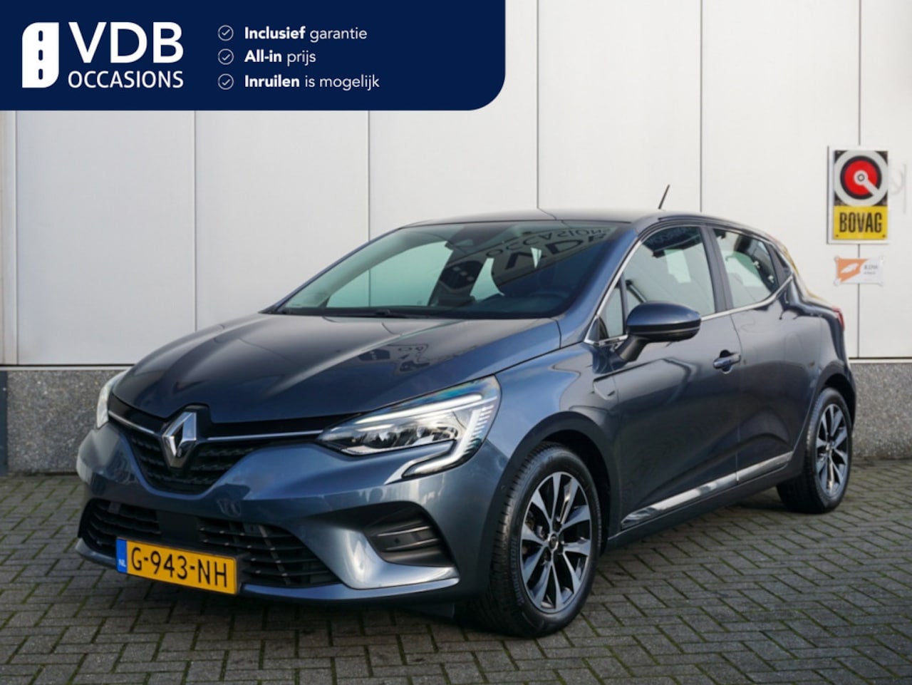 Renault Clio - 1.0 TCe Intens Groot navi | 360 Camera | CarPlay | Half Leder | - AutoWereld.nl