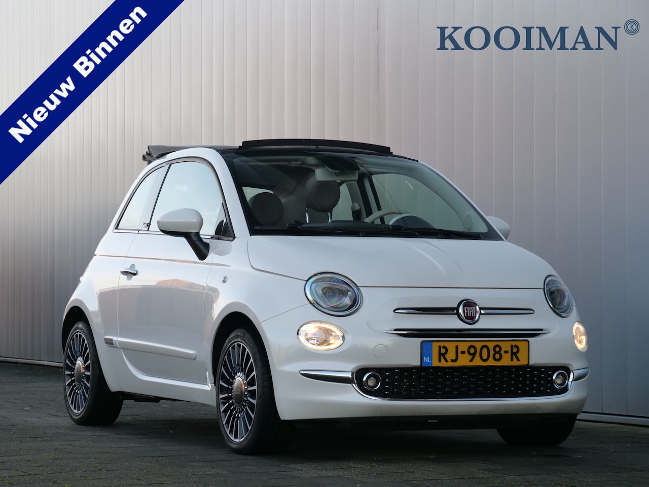 Fiat 500 C - 0.9 TwinAir 86 Pk Automaat DAB / Climate control / Parkeersensoren/ Leer - AutoWereld.nl