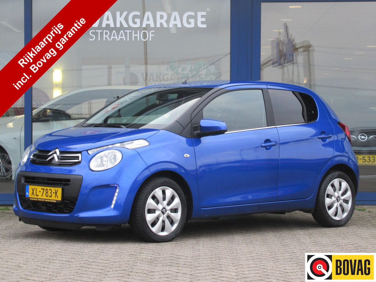 Citroën C1 - 1.0 VTi Feel 1.0 VTi Feel 5-Deurs, Carplay + Android Auto / Limiter / Airco - AutoWereld.nl