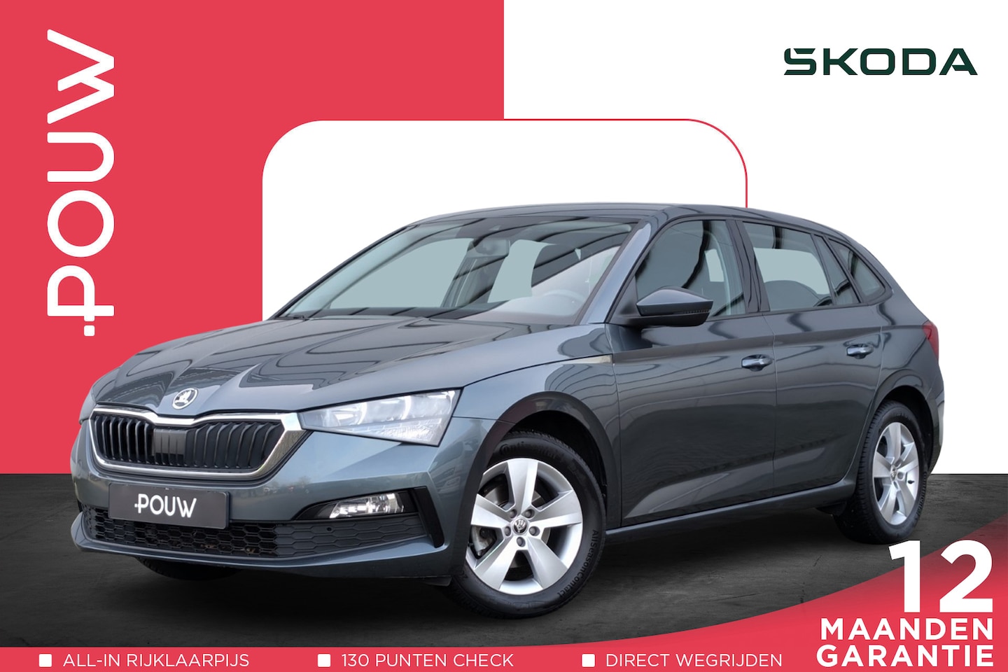 Skoda Scala - 1.0 TSI 115pk Ambition | Trekhaak Wegklapbaar | PDC Achter | Smartlink Navigatie - AutoWereld.nl