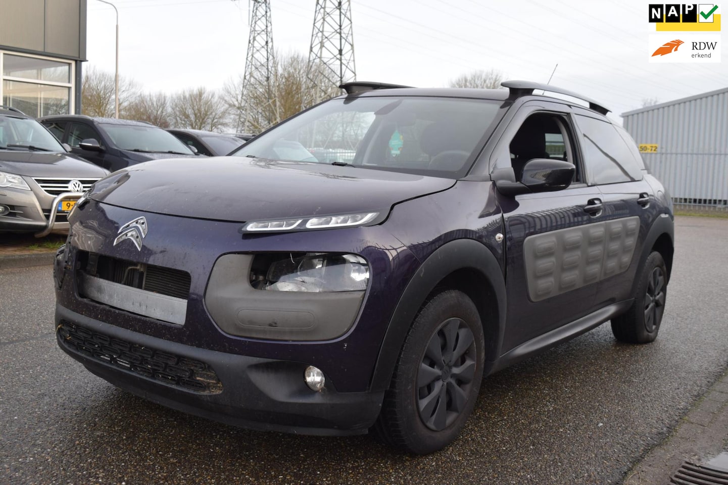 Citroën C4 Cactus - 1.6 BlueHDi Shine | Schade | Clima | Cruise | Navi - AutoWereld.nl