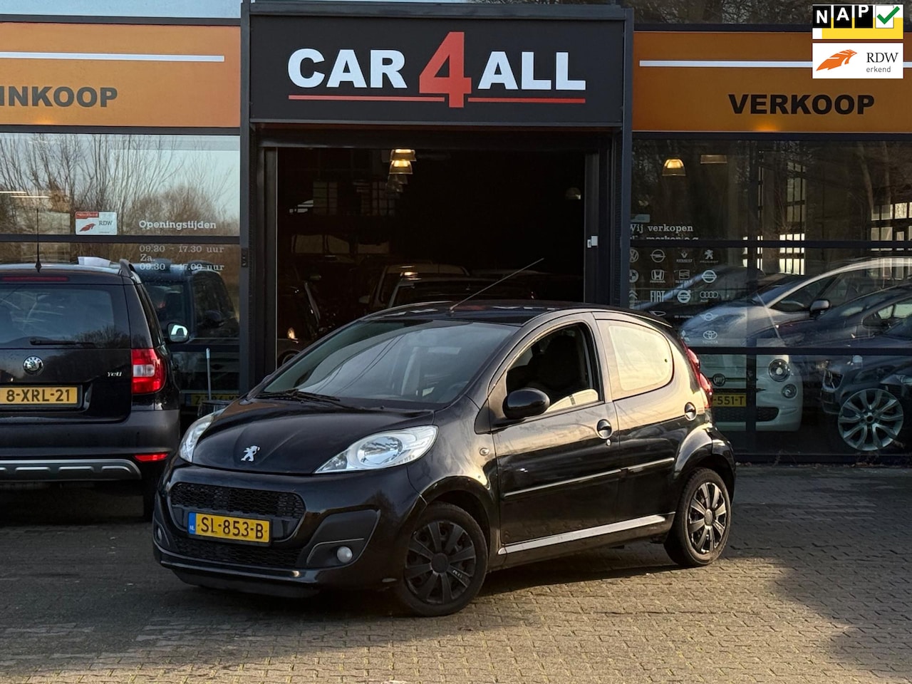 Peugeot 107 - 1.0 Active AIRCO/ELEKRAMEN/FACELIFT/5DEURS/APK 2025 - AutoWereld.nl