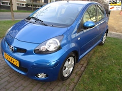 Toyota Aygo - 1.0-12V Dynamic Blue//1E EIGENAARS AUTO//KM ORG 67965 MET BOEKJES