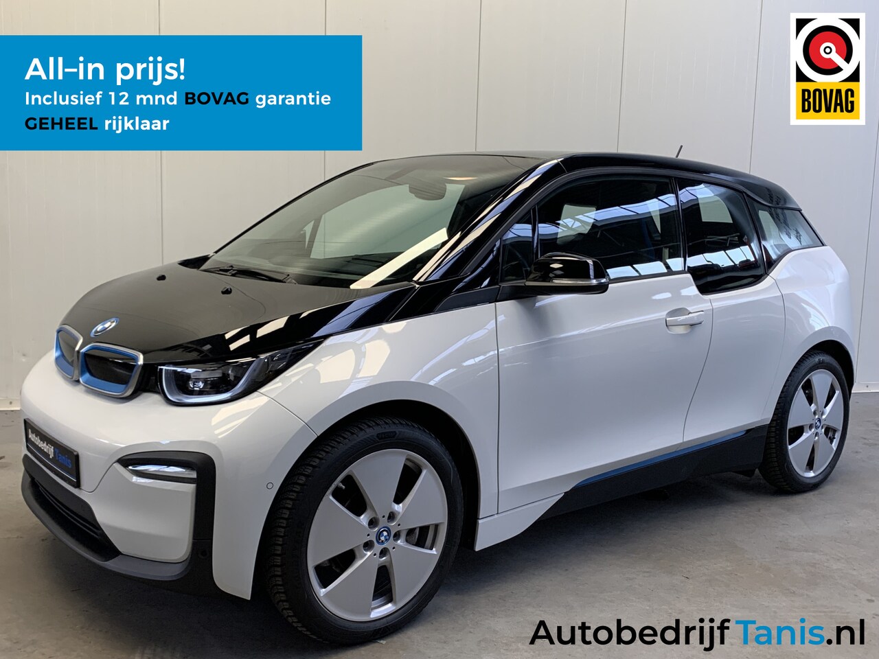 BMW i3 - Business Edition 120Ah 42 kWh WARMTEPOMP-NAVI-CAMERA-PDC-ECC-STOELVERWARMING - AutoWereld.nl