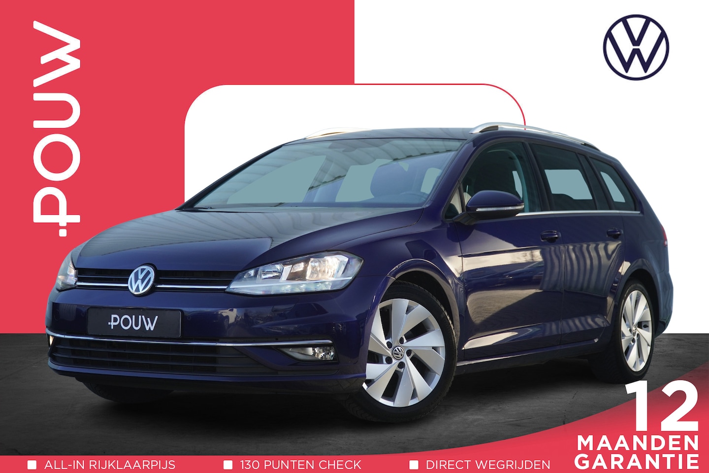 Volkswagen Golf Variant - 1.5 TSI 150pk DSG Highline Business R | R Line | Adaptive Cruise | Camera - AutoWereld.nl