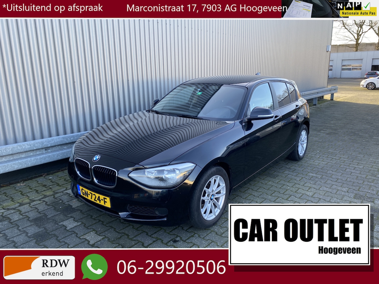 BMW 1-serie - 116i Business 116i Business 5-Drs, Clima, Stoelvw, CC, PDC, LM, Trekh, – Inruil Mogelijk – - AutoWereld.nl