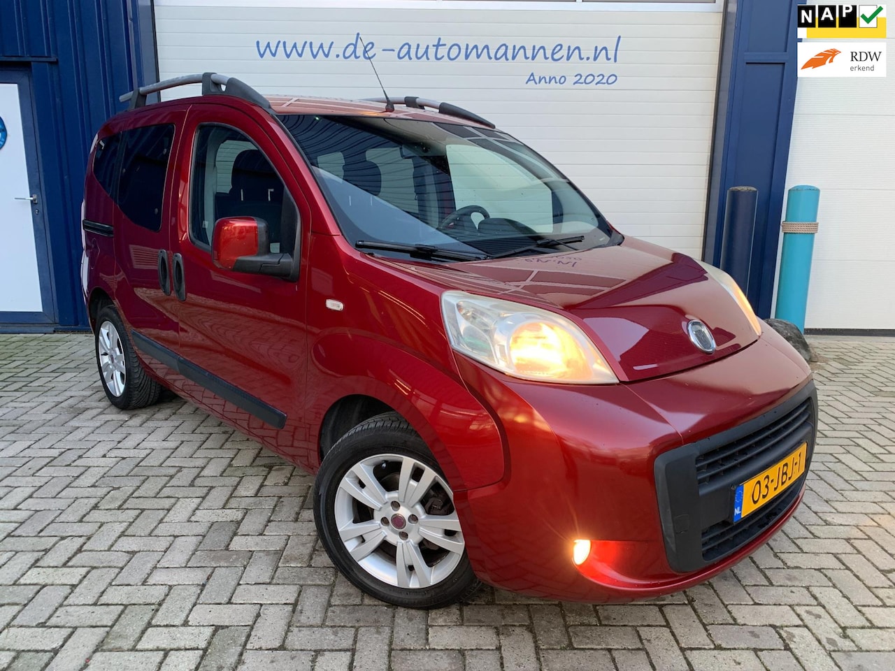 Fiat Qubo - 1.4 Dynamic / AIRCO / TREKHAAK / 5p / DONKER GLAS / NWE APK BIJ AFL - AutoWereld.nl