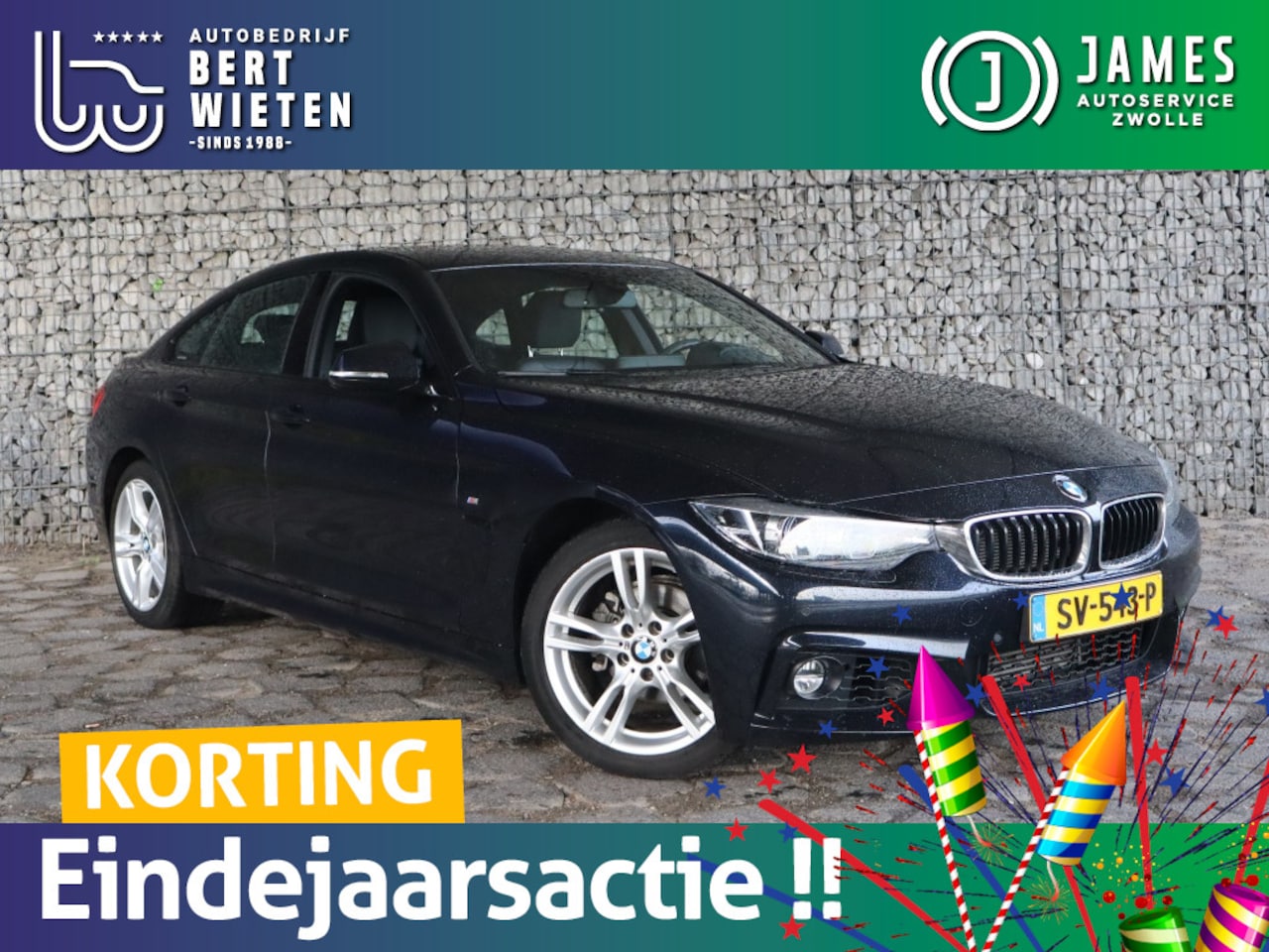 BMW 4-serie Gran Coupé - 418i High Exec. I Geen Import I Parkeerhulp I Stoelverwarming - AutoWereld.nl