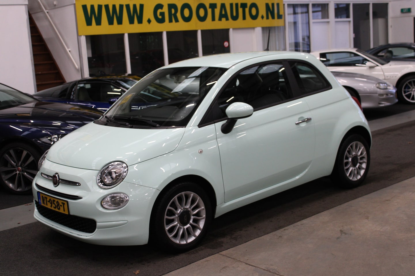 Fiat 500 - 0.9 TwinAir Turbo Popstar Airco, Cruise Control, Isofix, Stuurbekrachtiging - AutoWereld.nl